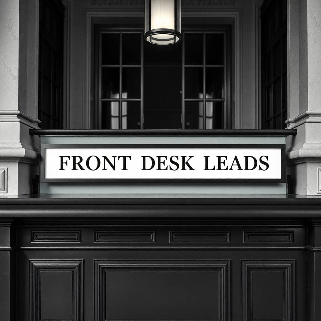 Front Desk Leads illustrative product artwork